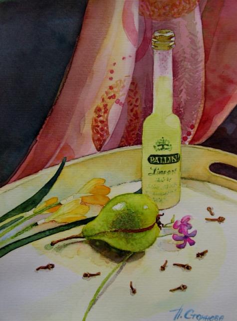 Lemon liqueur and cloves - Penka Stoianova