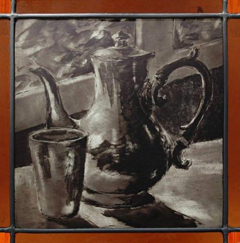 Cafetière et goblet - Bosselin