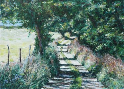 Chemin creux - Bosselin