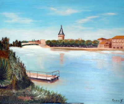 Bord de la Dordogne - Anna B'