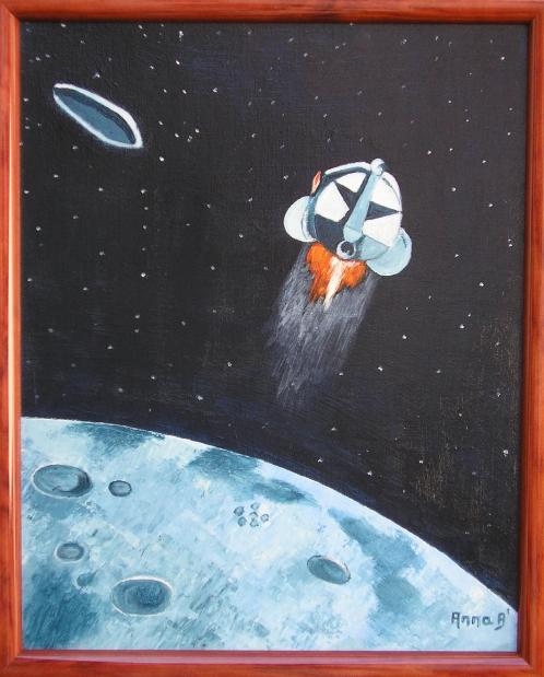 La lune et les satellites - Anna B'