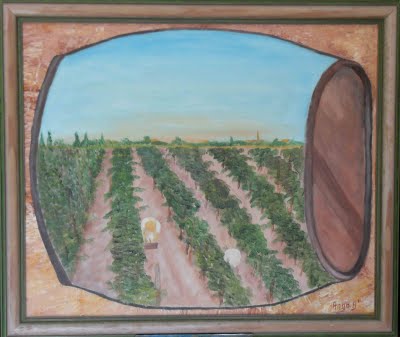 Vigne dans son tonneau - Anna B'