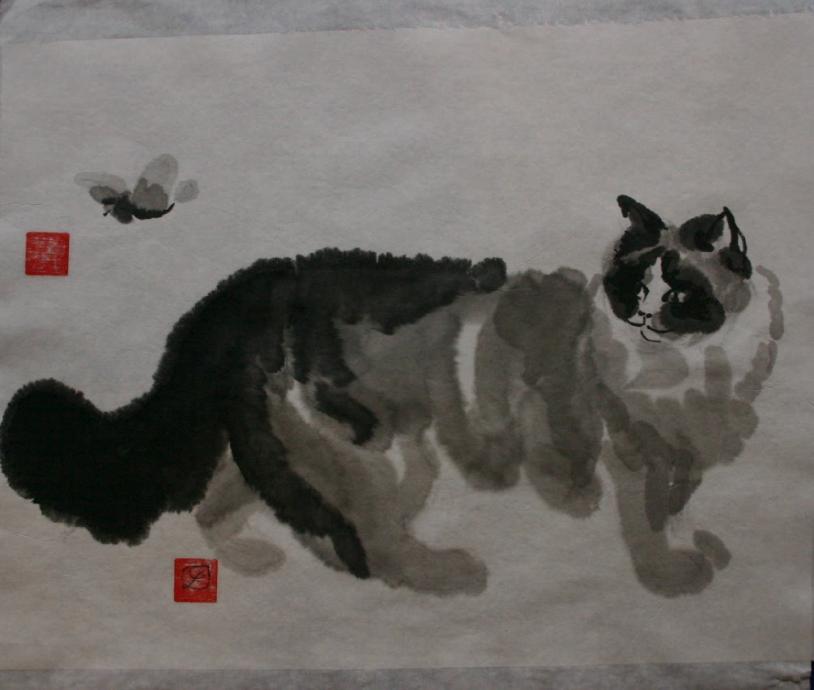 chat - Claire Deschamps - Click to enlarge
