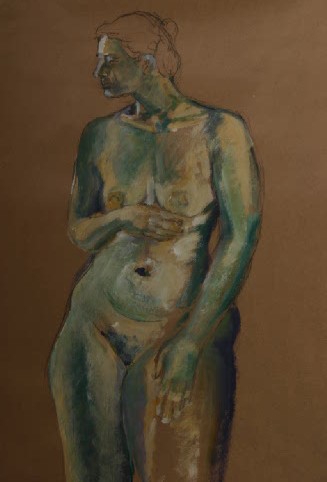femme debout - Claire Deschamps
