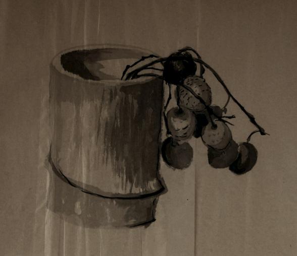 litchis - Claire Deschamps - Click to enlarge