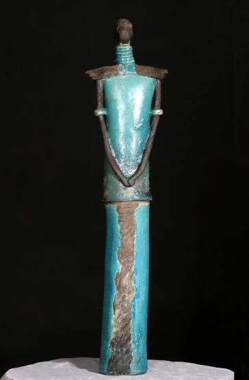Femme Girafe II - Zainab Nourbay