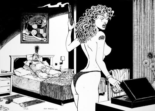 Woman at work - Salva Ferrando