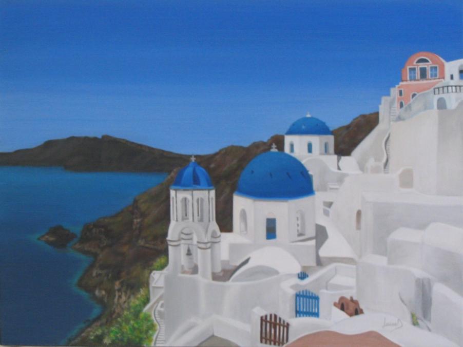 Santorin - Laure Deronne - Click to enlarge