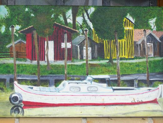 Port d'Audenge - Chantal Le Mesle