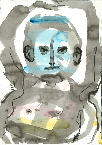 Child, arms raised - Lionel Murcott