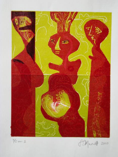 Three women - Lionel Murcott