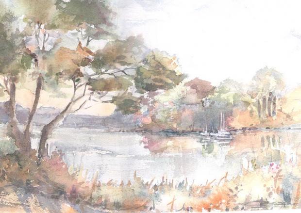 Montargis Le lac des Closiers - Caroline Despres-Garnier - Cliquer pour afficher en grand