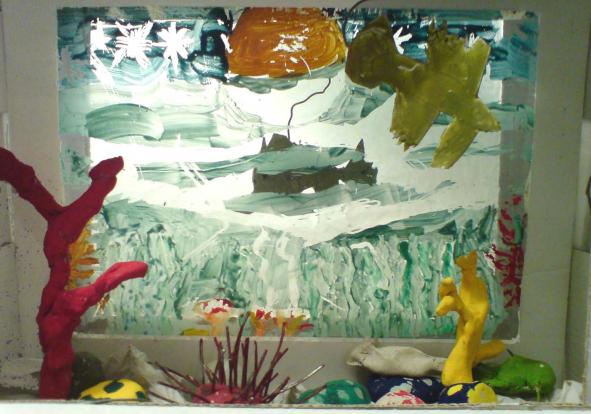 Poissons - Caroline Despres-Garnier - Cliquer pour afficher en grand