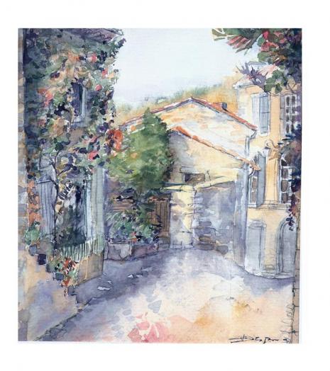 Ruelle à Laroque - Caroline Despres-Garnier