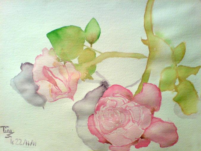 Roses - Caroline Despres-Garnier - Cliquer pour afficher en grand