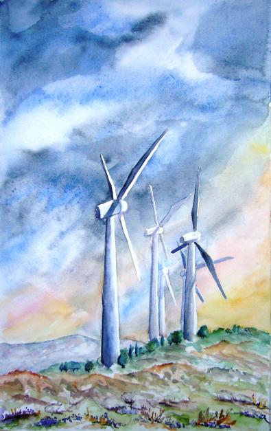Les éoliennes - Lusand