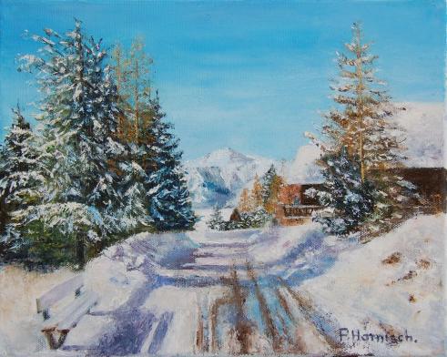 Hiver à Chaillol - Pascale Harnisch