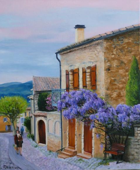 Glycine à Vénéjan - Pascale Harnisch