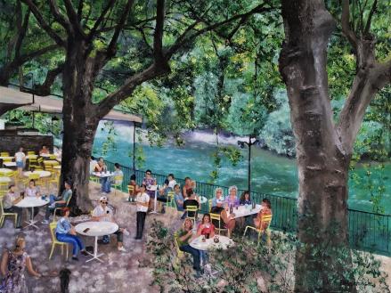 Pause fraîcheur à Fontaine - Pascale Harnisch
