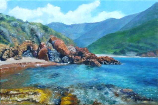 Plage corse de Tuara - Pascale Harnisch - Click to enlarge