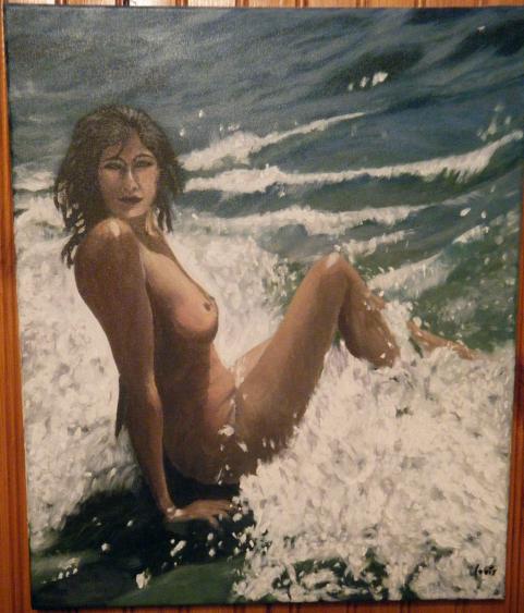 A la plage - Louis Pag
