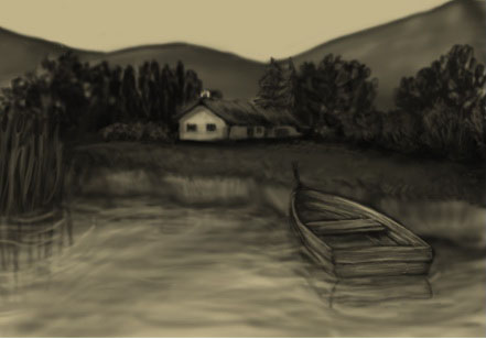 Lake side - Rita Pianovszky