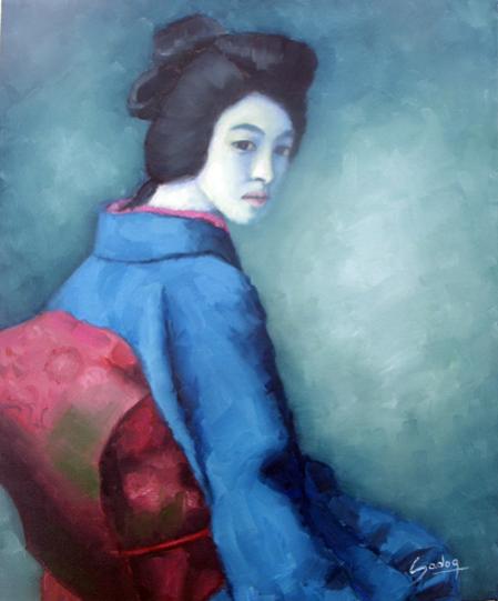 Kiyu the geisha - Zak Sadoq