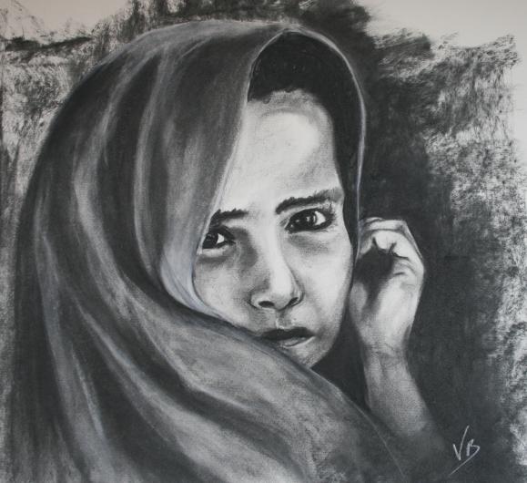 la fillette - Véronique Boulanger - Cliquer pour afficher en grand