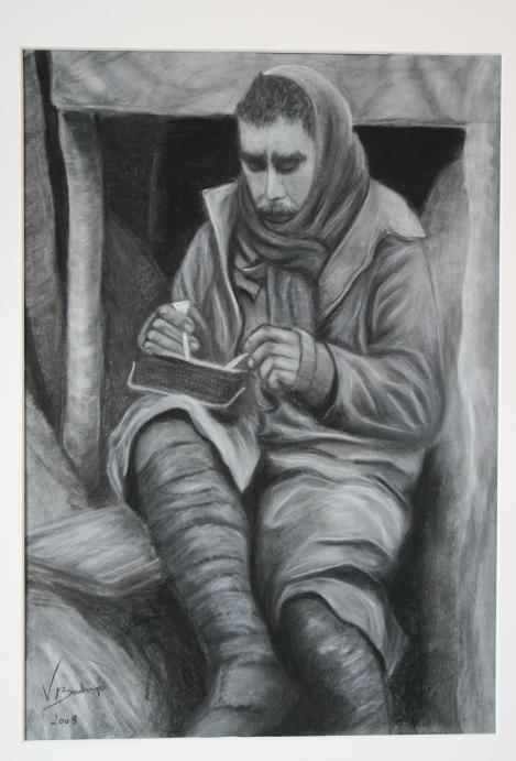soldat anglais 1917 - Véronique Boulanger