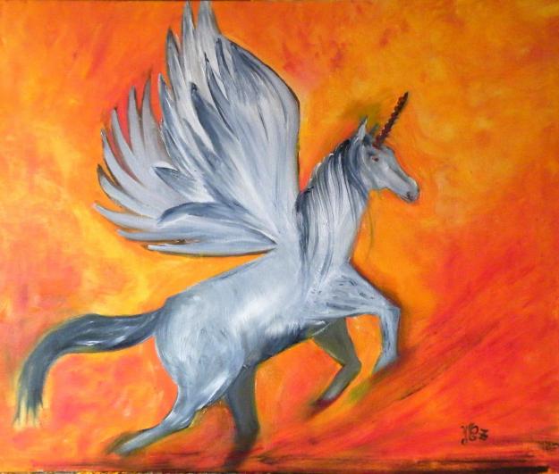 Licorne - Yvette Caufriez-Zacharias - Click to enlarge