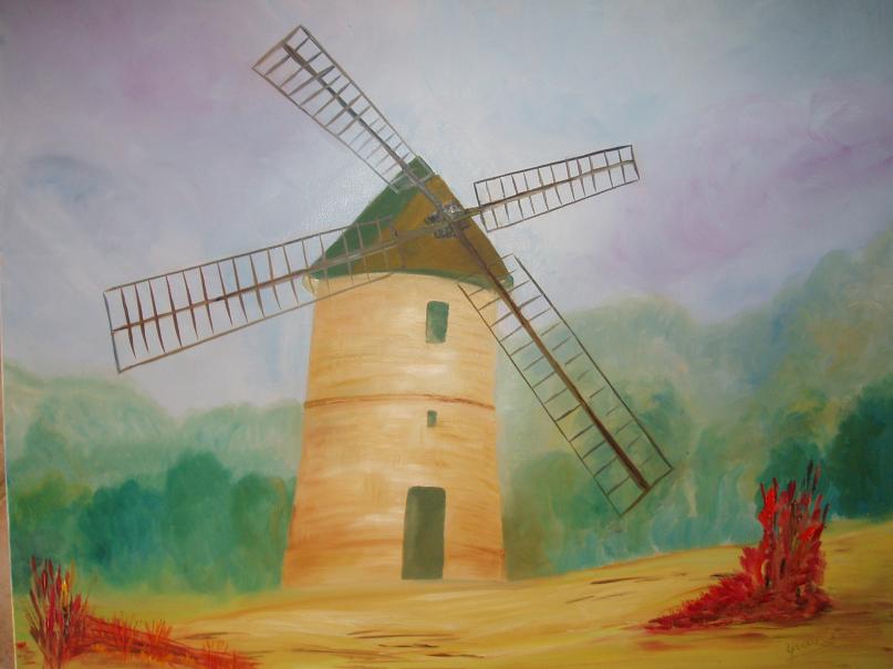 Moulin de Frouville-Pensier - Yvette Caufriez-Zacharias - Click to enlarge