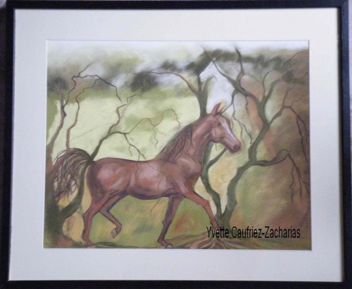 Promenade - Yvette Caufriez-Zacharias - Cliquer pour afficher en grand