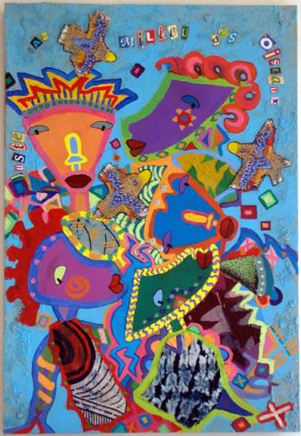 Juste au milieu des oiseaux - Laurence Galand