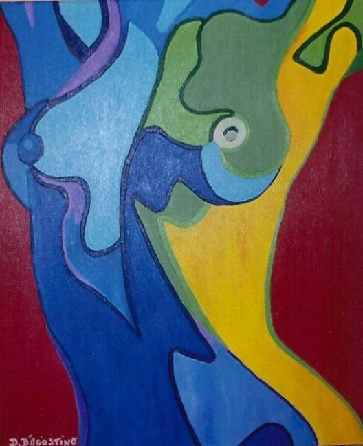 BUSTE MULTICOLORE - Dominique D'Agostino