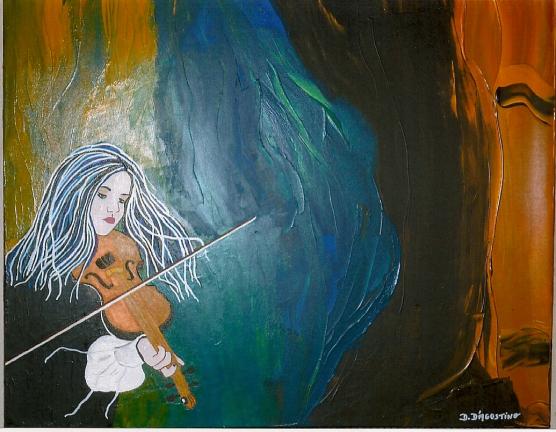 LA VIOLONISTE - Dominique D'Agostino