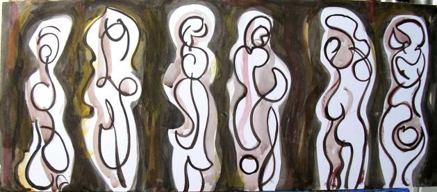Six  Women #1 - Marc Abel - Click to enlarge