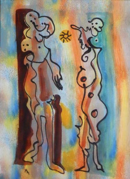 Two Women #7 - Marc Abel