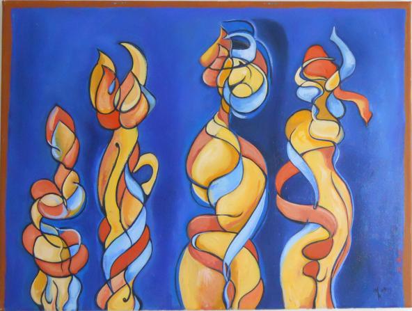 Four Women #2 - Marc Abel - Click to enlarge