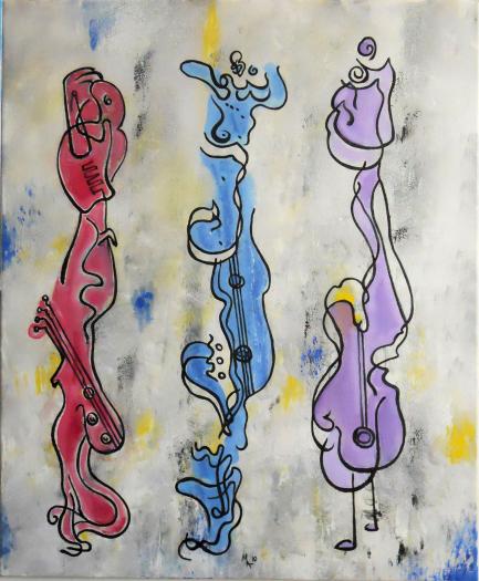 The Three Musician. - Marc Abel