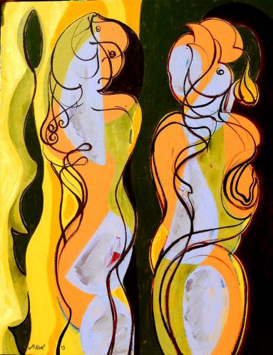 Two Women #4 - Marc Abel
