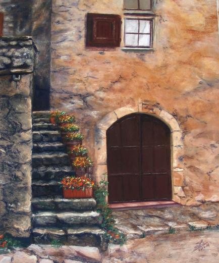 La Couvertoirade2 - Ghislaine Mitaine