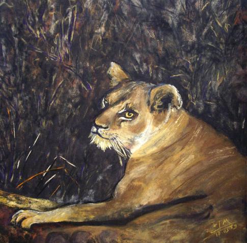 La lionne - Ghislaine Mitaine