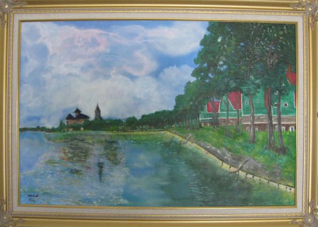 Monet's Zaandam - Salvatore Valenti - Cliquer pour afficher en grand
