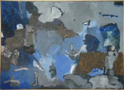 bleu poussin - Judith Grunberger