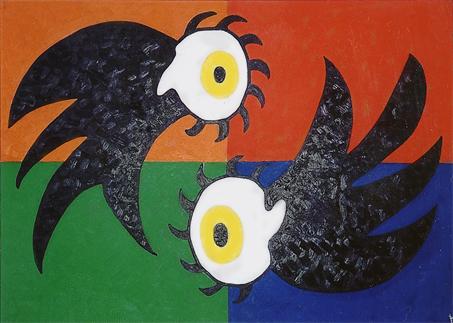 flying eyes - Naghmeh Roomi