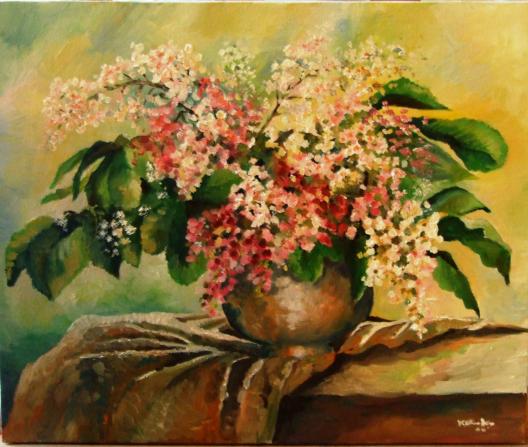 pot de terre en fleur - kromka