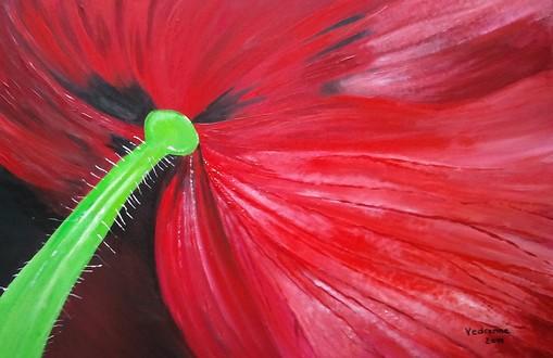 Serie des fleurs 3 - Marie-Claude Vedrenne