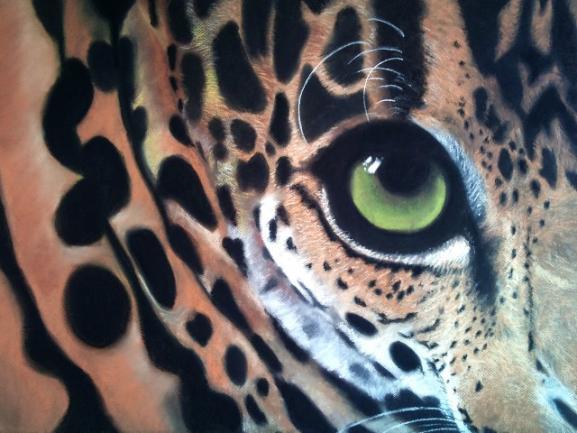 L' oeil du Jaguar - Marie-Claude Vedrenne - Cliquer pour afficher en grand