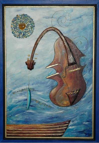 le violon a la pêche - Sophie Regnauld