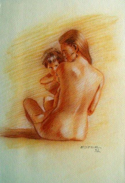 la mère et l'enfant - Michel Estival